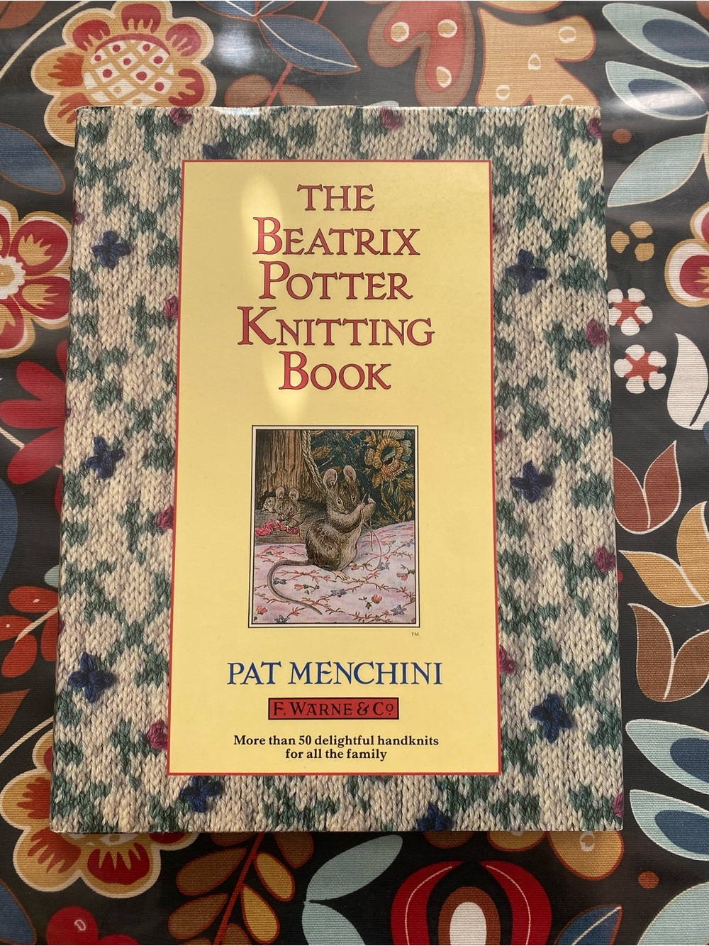 Beatrix Potter knitting Book hardcover